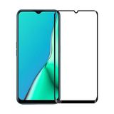 Kny Oppo A9 2020 Için Kenarı Kırılmaya Dayanıklı 5d Cam Ekran Koruyucu Siyah