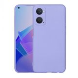 KNY OPPO A96 Kılıf İçi Süet Renkli Mara Lansman Silikon Mor
