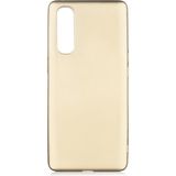 Kny Oppo Reno 3 Pro Kılıf Ultra Ince Mat Silikon - Gold - OPPO REno3 Pro