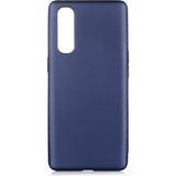 Kny Oppo Reno 3 Pro Kılıf Ultra Ince Mat Silikon - Lacivert - OPPO REno3 Pro
