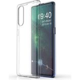 KNY Oppo Reno 3 Pro Ultra İnce Şeffaf Silikon Cep Telefonu Kılıfı