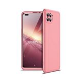Kny Oppo Reno 4 Lite Kilif 3 Parca 360 Zore Ays Kapak Rose Gold