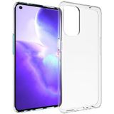 KNY Oppo Reno 5 Pro Ultra İnce Şeffaf Silikon Cep Telefonu Kılıfı