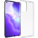 KNY Oppo Reno 5 Ultra İnce Şeffaf Silikon Cep Telefonu Kılıfı