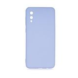 KNY Samsung Galaxy A02 Kılıf Kamera Korumalı İçi Süet Mara Lansman Silikon Mor