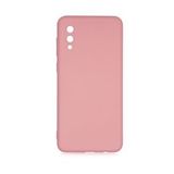 KNY Samsung Galaxy A02 Kılıf Kamera Korumalı İçi Süet Mara Lansman Silikon Pembe