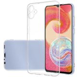 KNY Samsung Galaxy A04E Ultra İnce Şeffaf Silikon Cep Telefonu Kılıfı