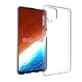 KNY Samsung Galaxy A12 Ultra İnce Şeffaf Silikon Cep Telefonu Kılıfı