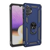 KNY Samsung Galaxy A32 5G Kılıf Ultra Korumalı Yüzüklü Manyetik Vega Kapak Lacivert
