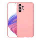 KNY Samsung Galaxy A33 5G Kılıf Kamera Korumalı İçi Süet Mara Lansman Silikon Pembe
