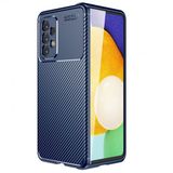 Kny Samsung Galaxy A33 5G Kilif Karbon Desenli Lux Negro Silikon Lacivert
