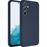Kny Samsung Galaxy A34 Kilif Ici Suet Mara Lansman Silikon Lacivert