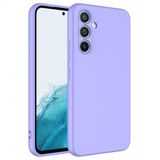 Kny Samsung Galaxy A34 Kilif Ici Suet Mara Lansman Silikon Mor