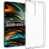 KNY Samsung Galaxy A53 Ultra İnce Şeffaf Silikon Cep Telefonu Kılıfı