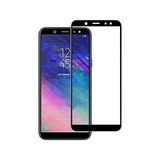 Kny Samsung Galaxy A6 2018 Için Kenarı Kırılmaya Dayanıklı 5d Cam Ekran Koruyucu Siyah