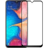 KNY Samsung Galaxy A70 İçin Kenarı Kırılmaya Dayanıklı 5D Cam Ekran Koruyucu, Siyah