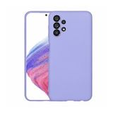KNY Samsung Galaxy A73 5G Kılıf Kamera Korumalı İçi Süet Mara Lansman Silikon Mor