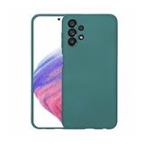 KNY Samsung Galaxy A73 5G Kılıf Kamera Korumalı İçi Süet Mara Lansman Silikon Yeşil