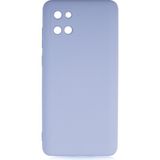Kny Samsung Galaxy A81 Note 10 Lite Kılıf Kamera Korumalı Içi Süet Mara Lansman Silikon - Mor - Galaxy Note 10 Lite