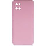 Kny Samsung Galaxy A81 Note 10 Lite Kılıf Kamera Korumalı Içi Süet Mara Lansman Silikon - Pembe - Galaxy Note 10 Lite