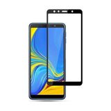 Kny Samsung Galaxy A9 2018 Için Kenarı Kırılmaya Dayanıklı 5d Cam Ekran Koruyucu Siyah