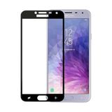 Kny Samsung Galaxy J4 Için Kenarı Kırılmaya Dayanıklı 5d Cam Ekran Koruyucu Siyah