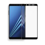 Kny Samsung Galaxy J4 Plus Için Kenarı Kırılmaya Dayanıklı 5d Cam Ekran Koruyucu Siyah