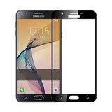 Kny Samsung Galaxy J7 Için Kenarı Kırılmaya Dayanıklı 5d Cam Ekran Koruyucu Siyah