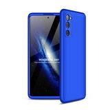 KNY Samsung Galaxy S20 FE Kılıf 3 Parça 360 Ays Kapak Mavi