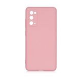 KNY Samsung Galaxy S20 FE Kılıf Kamera Korumalı İçi Süet Mara Lansman Silikon Pembe