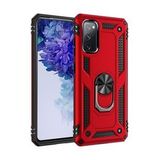 KNY Samsung Galaxy S20 FE Kılıf Ultra Korumalı Yüzüklü Manyetik Vega Kapak Kırmızı
