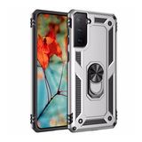 KNY Samsung Galaxy S21 FE Kılıf Ultra Korumalı Yüzüklü Manyetik Vega Kapak Gri
