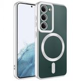 KNY Samsung Galaxy S23 Plus Renkli Kenarlı Laser Magsafeli Kılıf