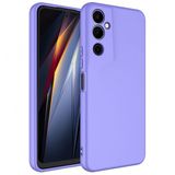 Kny Tecno Pova Neo 2 Kilif Kamera Korumali Ici Suet Mara Lansman Silikon Mor