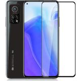 Kny Xiaomi Mi 10T Için Kenarı Kırılmaya Dayanıklı 5d Cam Ekran Koruyucu Siyah