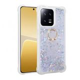 Kny Xiaomi Mi 13 Pro Kilif Sivili Kalpli Hareketli Yuzuklu Milce Kapak Gri