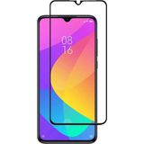Kny Xiaomi Mi 9 Lite Için Kenarı Kırılmaya Dayanıklı 5d Cam Ekran Koruyucu Siyah