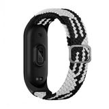 KNY Xiaomi Mi Band 5 Örgü Model Renkli Silikon Beyaz Kordon