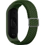 KNY Xiaomi Mi Band 5 Örgü Model Renkli Silikon Yeşil Kordon