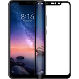 KNY Xiaomi Mi Play İçin Kenarı Kırılmaya Dayanıklı 5D Cam Ekran Koruyucu, Siyah