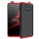 Kny Xiaomi Poco F2 Pro Kilif 3 Parca 360 Zore Ays Kapak Siyah - Kirmizi