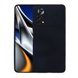 KNY Xiaomi Poco M4 Pro 4G Kılıf Ultra İnce Mat Silikon Siyah