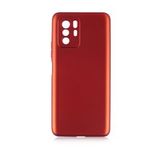 KNY Xiaomi Poco X3 Gt Kılıf Ultra İnce Mat Silikon Kırmızı