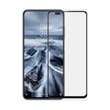 Kny Xiaomi Redmi K30 Için Kenarı Kırılmaya Dayanıklı 5d Cam Ekran Koruyucu Siyah