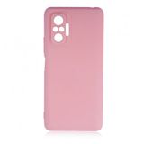 KNY Xiaomi Redmi Note 10 Pro Kılıf Kamera Korumalı İçi Süet Mara Lansman Silikon Pembe