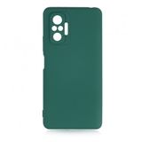 KNY Xiaomi Redmi Note 10 Pro Kılıf Kamera Korumalı İçi Süet Mara Lansman Silikon Yeşil