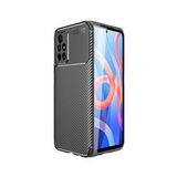 Kny Xiaomi Redmi Note 11 Kılıf Karbon Desenli Lux Negro Silikon - Siyah