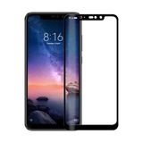 Kny Xiaomi Redmi Note 6 Pro Için Kenarı Kırılmaya Dayanıklı 5d Cam Ekran Koruyucu Siyah