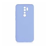 KNY Xiaomi Redmi Note 8 Pro Kılıf Kamera Korumalı İçi Süet Mara Lansman Silikon Mor