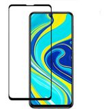Kny Xiaomi Redmi Note 9s Için Kenarı Kırılmaya Dayanıklı 5d Cam Ekran Koruyucu Siyah
